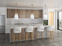 Artcraft - AC10640BR - One Light Pendant - Dahlia - Brushed Brass