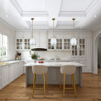Artcraft - AC10650BR - One Light Pendant - Dahlia - Brushed Brass