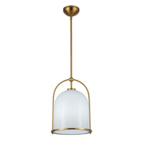 Artcraft - AC10650BR - One Light Pendant - Dahlia - Brushed Brass