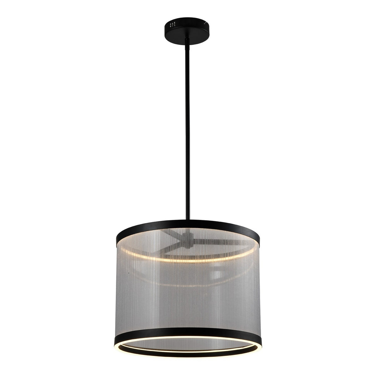 Artcraft - AC11890SL - LED Pendant - Cora - Silver