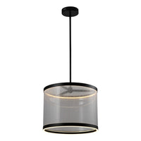 Artcraft - AC11890SL - LED Pendant - Cora - Silver