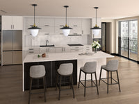 Artcraft - AC11906BB - Three Light Pendant - Dahlia - Brushed Brass