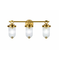 Artcraft - AC12023BR - Three Light Bathroom Vanity - Myla - Vintage Brass