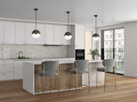 Artcraft - AC12040BB - One Light Pendant - Dahlia - Black, Brushed Brass