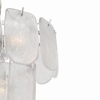 Artcraft - AC12051CR - Five Light Pendant - Bianca - Polished Nickel, Crystalline