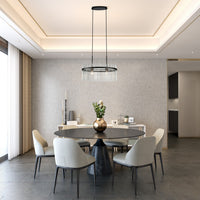 Artcraft - AC12082BK - Two Light Chandelier - Ava - Black