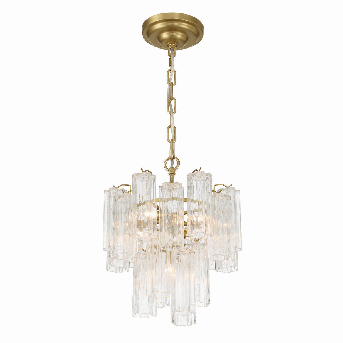 Artcraft - AC12103BR - Five Light Semi Flush Mount - Sophia - Brass