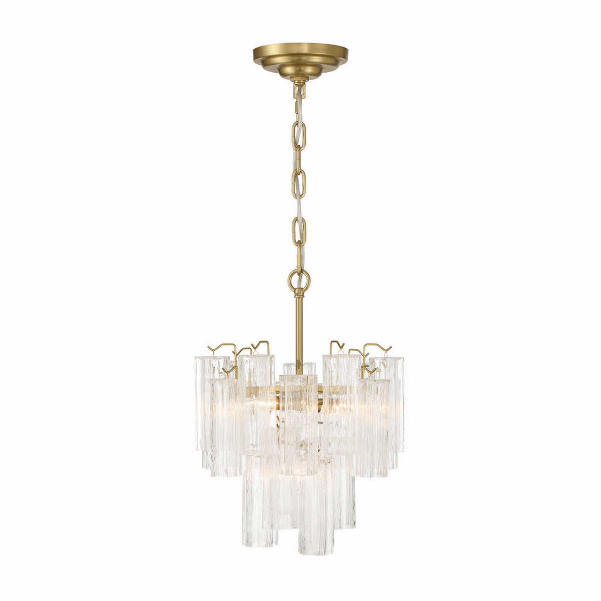 Artcraft - AC12103BR - Five Light Semi Flush Mount - Sophia - Brass