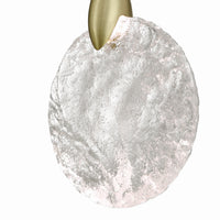 Artcraft - AC12151BB - LED Pendant - Snowflake - Satin Brass