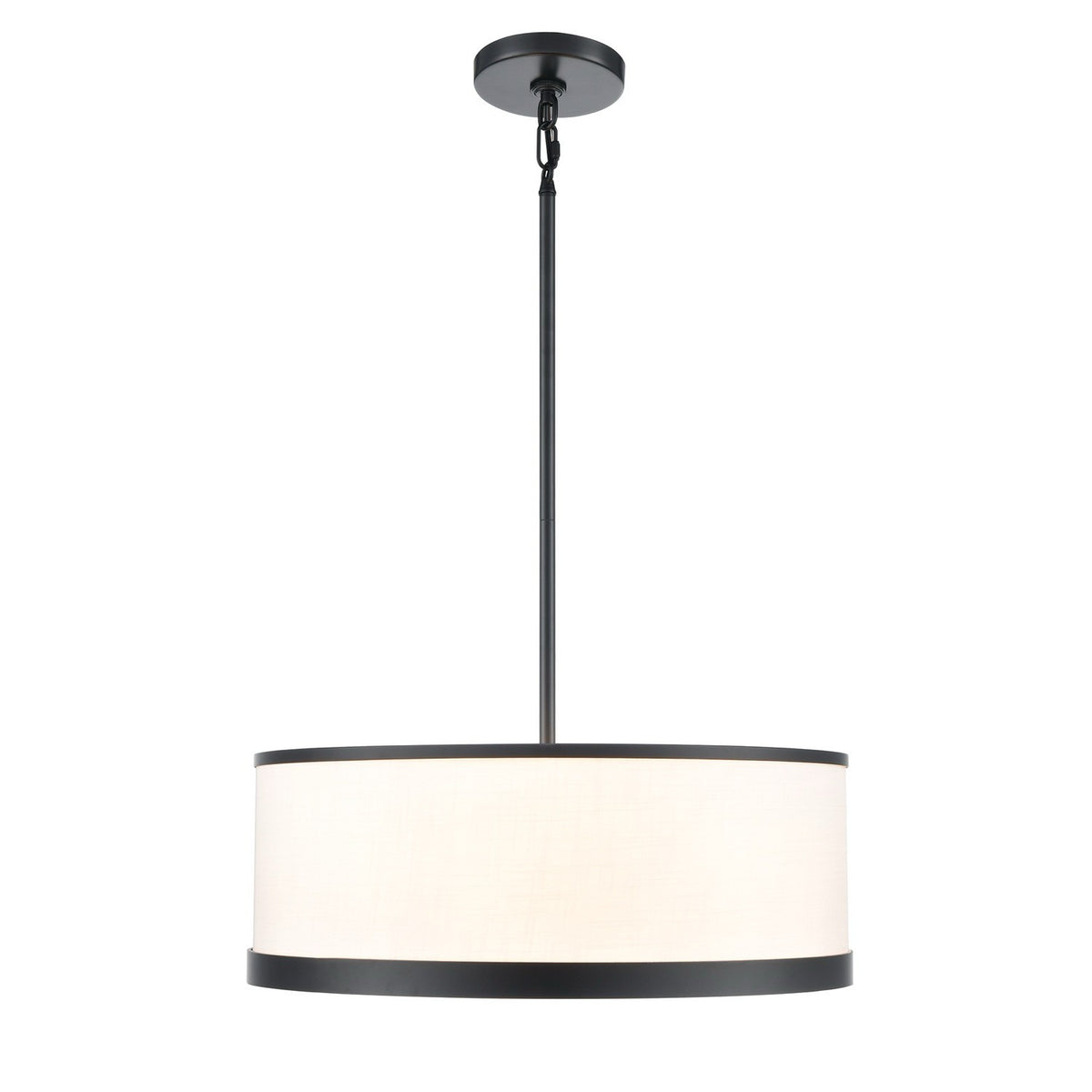 Artcraft - AC12162BK - Four Light Chandelier - High Street - Black