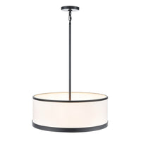 Artcraft - AC12162BK - Four Light Chandelier - High Street - Black