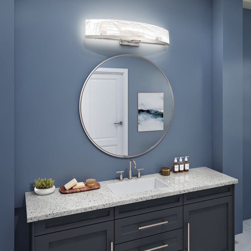 Artcraft - AC12174BN - Four Light Bathroom Vanity - Skye - Brushed Nickel