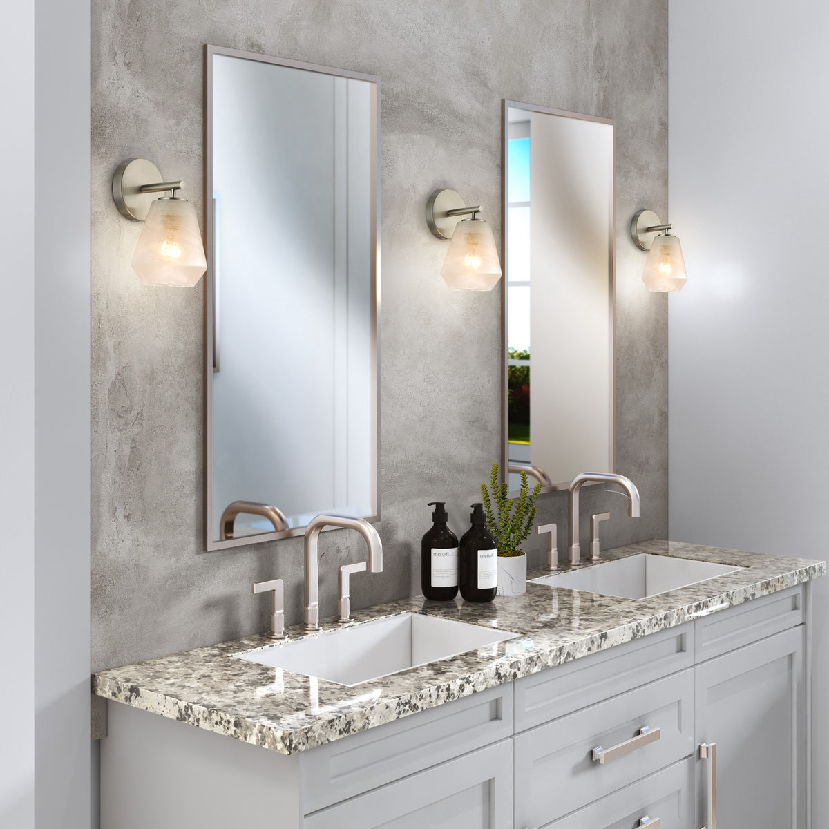 Artcraft - AC12181BN - One Light Wall Sconce - Brooke - Brushed Nickel