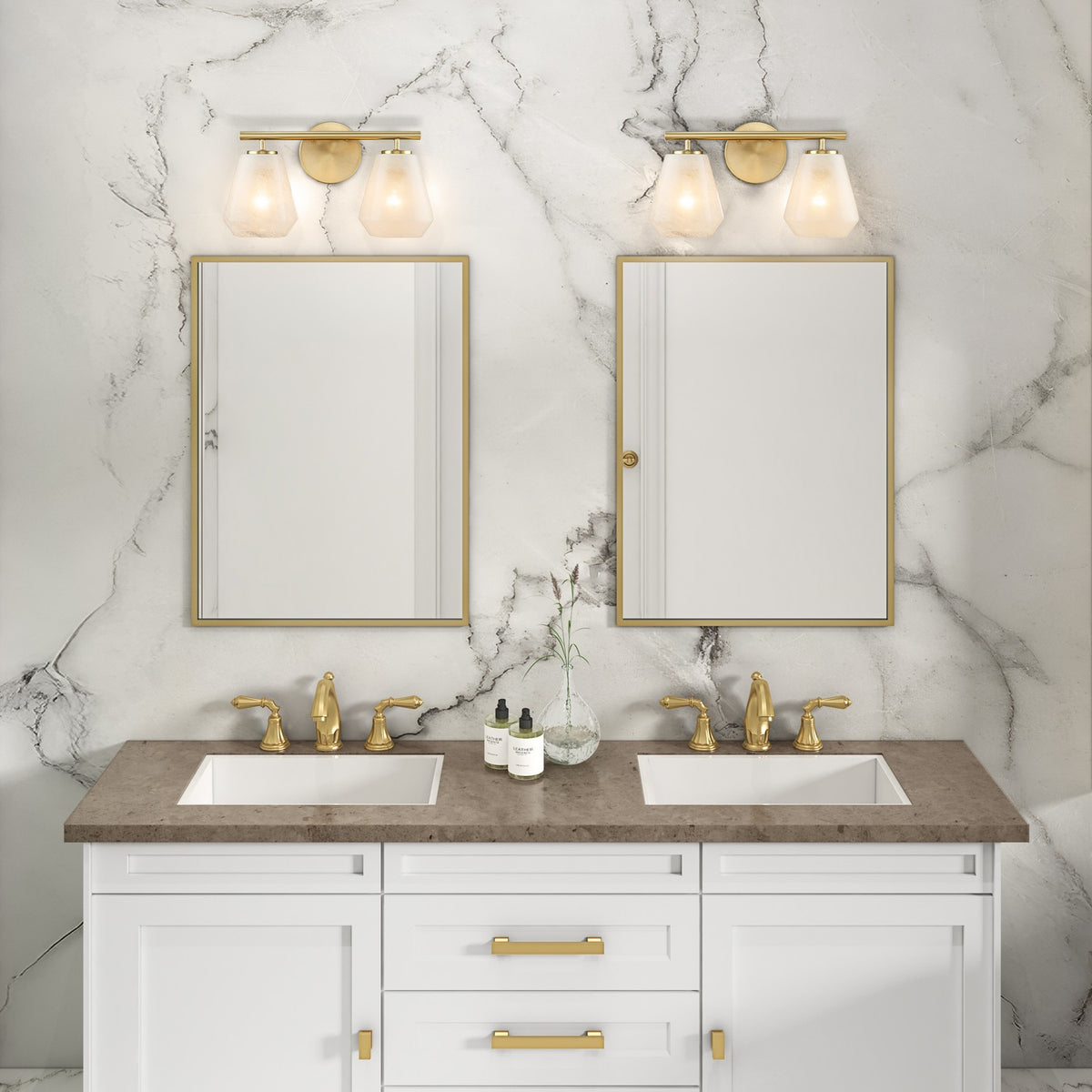 Artcraft - AC12182BN - Two Light Bathroom Vanity - Brooke - Brushed Nickel