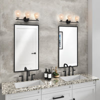 Artcraft - AC12183BK - Three Light Bathroom Vanity - Brooke - Black