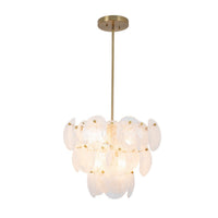 Artcraft - AC12211BR - Eight Light Chandelier - Lily - Brushed Brass