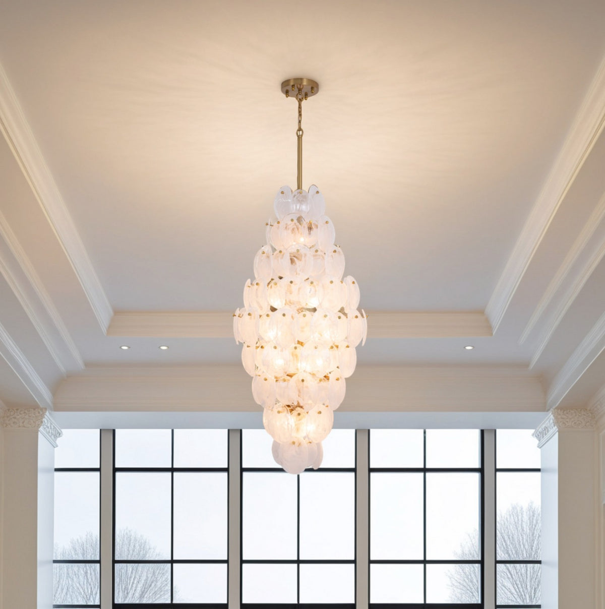 Artcraft - AC12219BR - 15 Light Chandelier - Lily - Brushed Brass