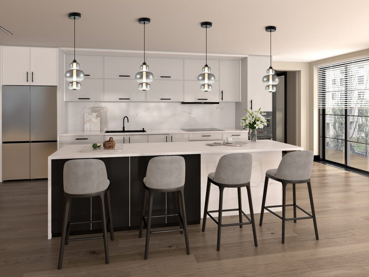 Artcraft - AC6910SM - LED Pendant - Astra - Black