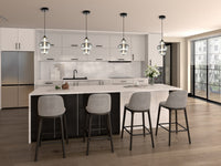 Artcraft - AC6910SM - LED Pendant - Astra - Black
