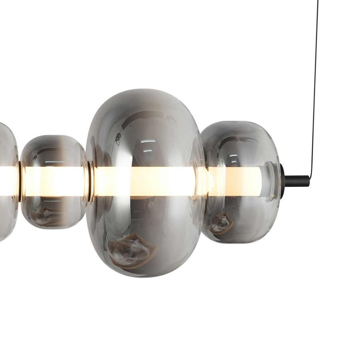 Artcraft - AC6911SM - LED Island Pendant - Astra - Black