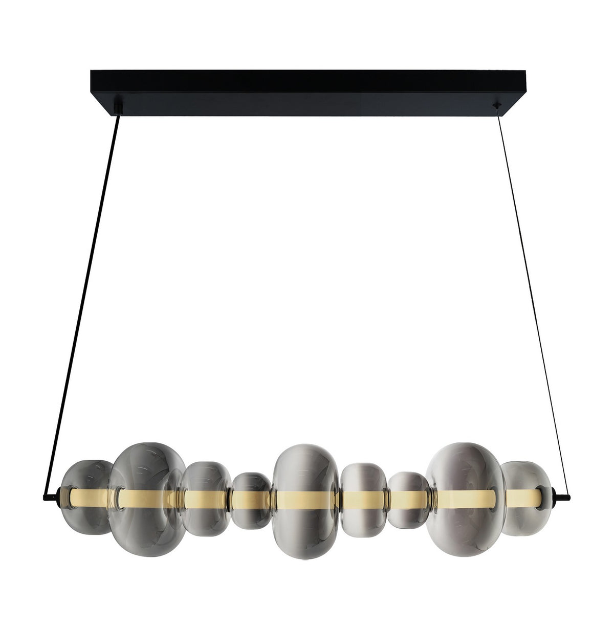 Artcraft - AC6911SM - LED Island Pendant - Astra - Black