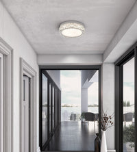 Artcraft - AC6925PN - LED Flush Mount - Elegance - Chrome