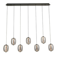 Artcraft - AC6957SM - LED Island Pendant - Vega - Black