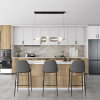 Artcraft - AC7462BK - LED Island Pendant - Ace - Black