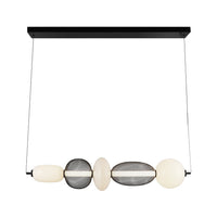 Artcraft - AC7462BK - LED Island Pendant - Ace - Black
