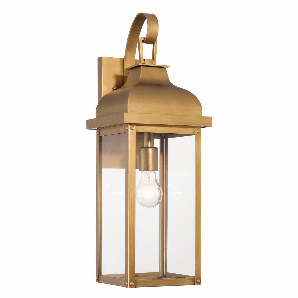 Artcraft - AC8180WB - One Light Outdoor Wall Sconce - Madrid - Weathered Brass