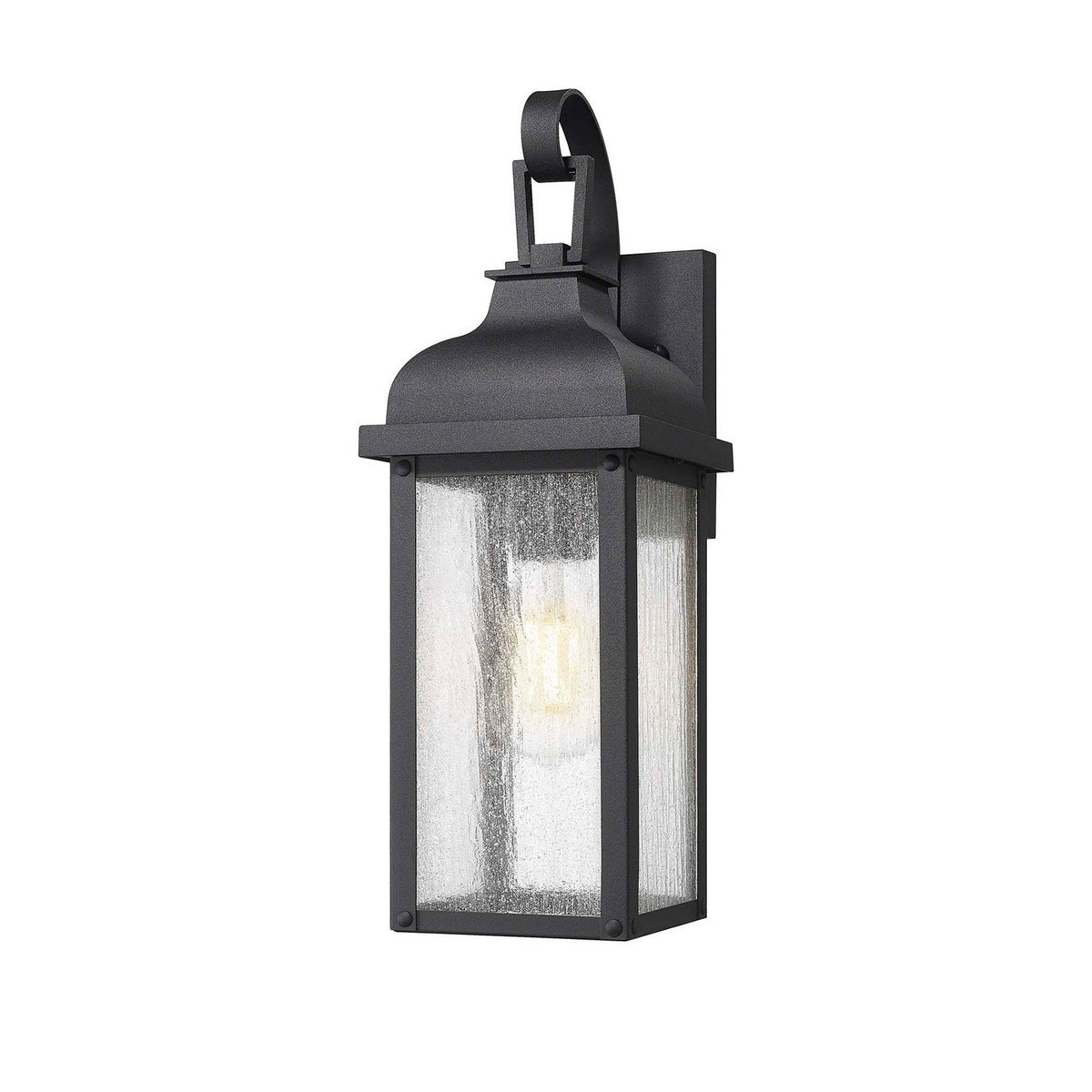 Artcraft - AC8181BK - One Light Outdoor Wall Sconce - Madrid - Black