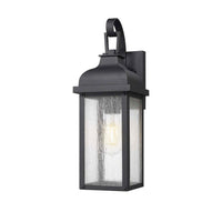 Artcraft - AC8181BK - One Light Outdoor Wall Sconce - Madrid - Black