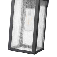 Artcraft - AC8181BK - One Light Outdoor Wall Sconce - Madrid - Black