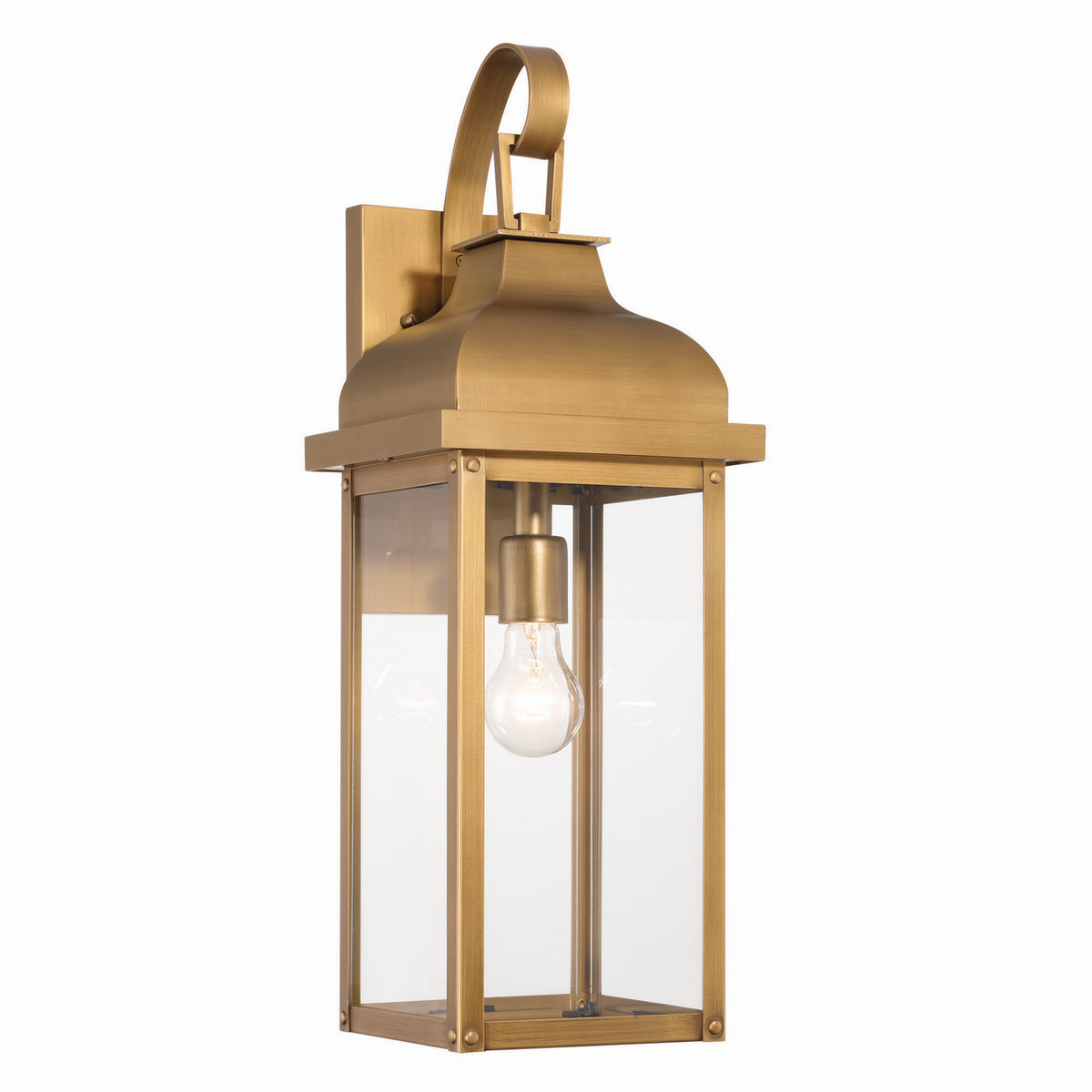 Artcraft - AC8181WB - One Light Outdoor Wall Sconce - Madrid - Weathered Brass