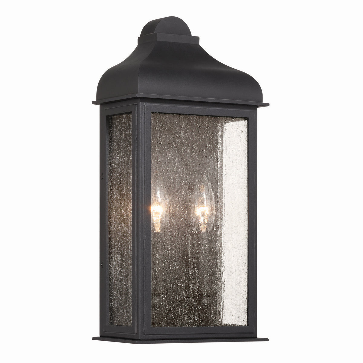 Artcraft - AC8186BK - Two Light Outdoor Wall Sconce - Madrid - Black