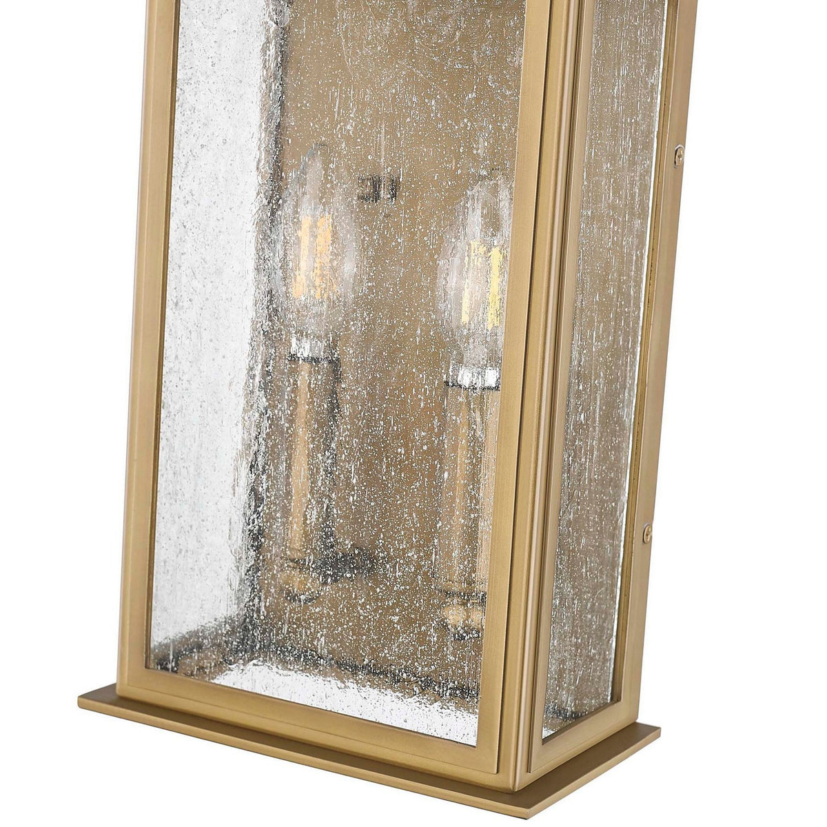 Artcraft - AC8186WB - Two Light Outdoor Wall Sconce - Madrid - Weathered Brass