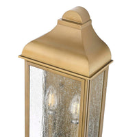 Artcraft - AC8186WB - Two Light Outdoor Wall Sconce - Madrid - Weathered Brass