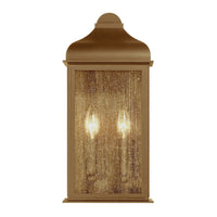 Artcraft - AC8186WB - Two Light Outdoor Wall Sconce - Madrid - Weathered Brass