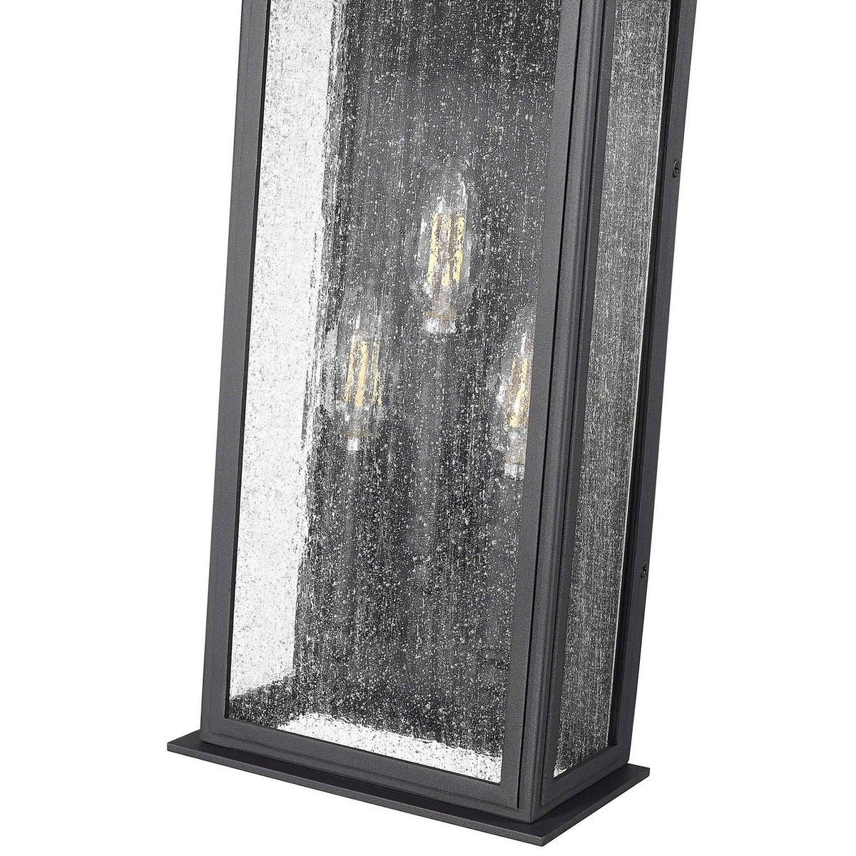 Artcraft - AC8187BK - Three Light Outdoor Wall Sconce - Madrid - Black