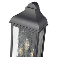 Artcraft - AC8187BK - Three Light Outdoor Wall Sconce - Madrid - Black
