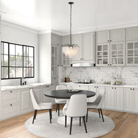 Artcraft - AC11780BK - Four Light Pendant - Alessia - Black
