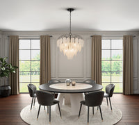 Artcraft - AC11781BK - Ten Light Chandelier - Alessia - Black