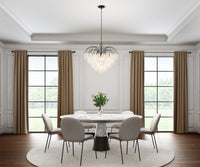 Artcraft - AC11782BK - 19 Light Chandelier - Alessia - Black