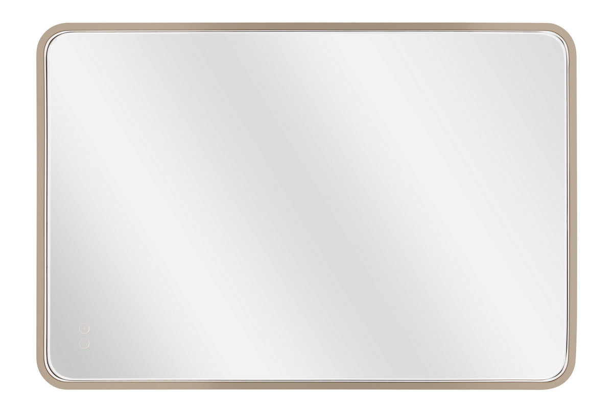 Craftmade - MIR2403RRT-SB3C - LED Mirror - Monica - Satin Brass