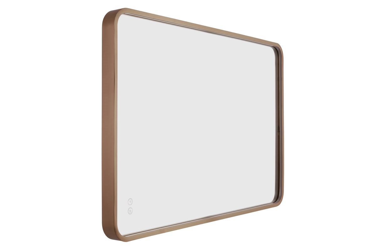 Craftmade - MIR2403RRT-SB3C - LED Mirror - Monica - Satin Brass