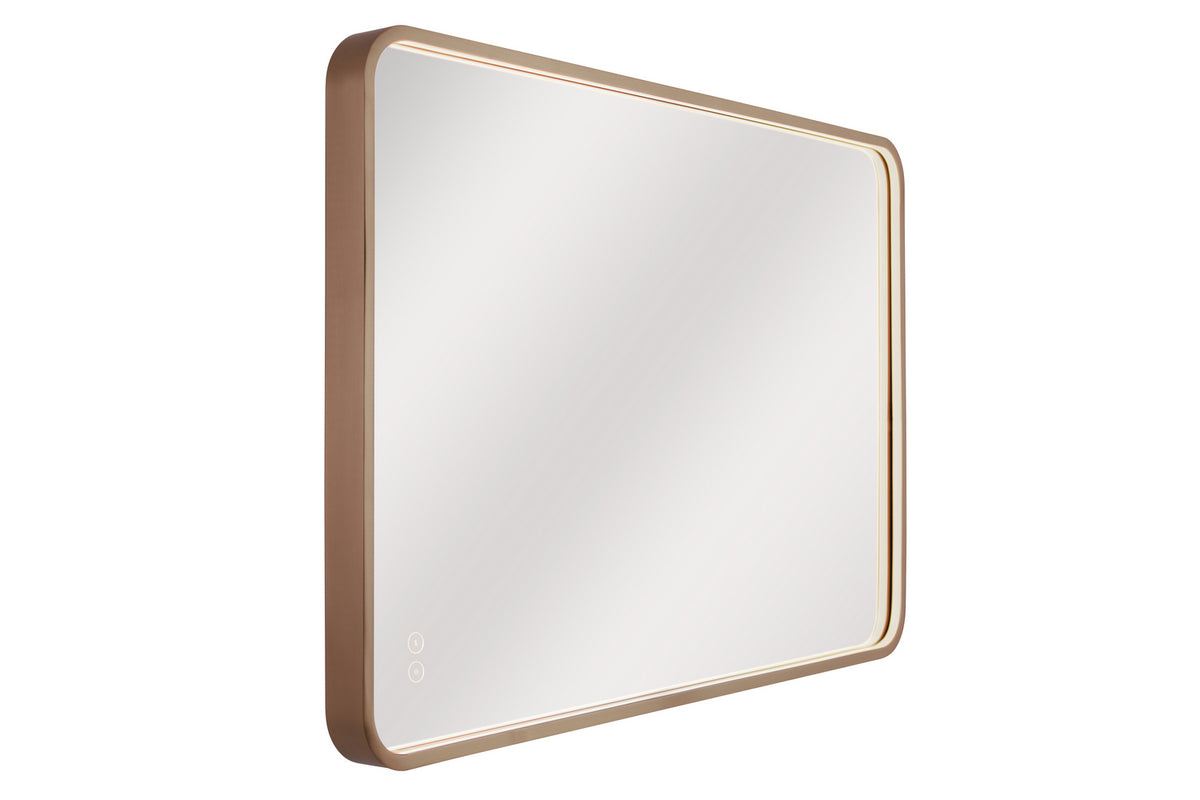 Craftmade - MIR2403RRT-SB3C - LED Mirror - Monica - Satin Brass