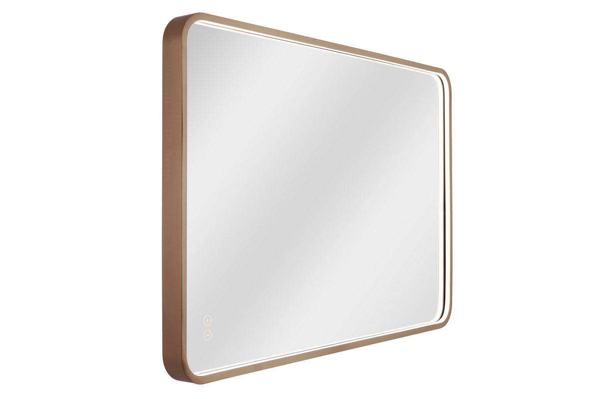 Craftmade - MIR2403RRT-SB3C - LED Mirror - Monica - Satin Brass