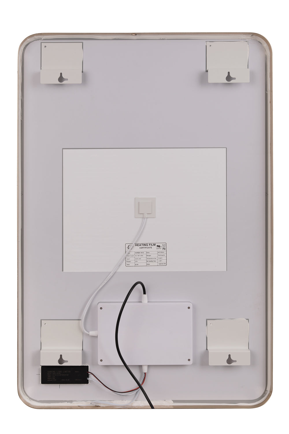 Craftmade - MIR2403RRT-SB3C - LED Mirror - Monica - Satin Brass