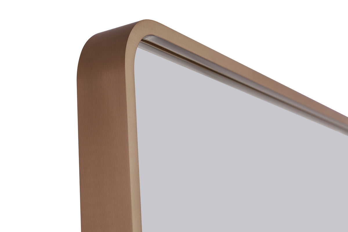 Craftmade - MIR2403RRT-SB3C - LED Mirror - Monica - Satin Brass