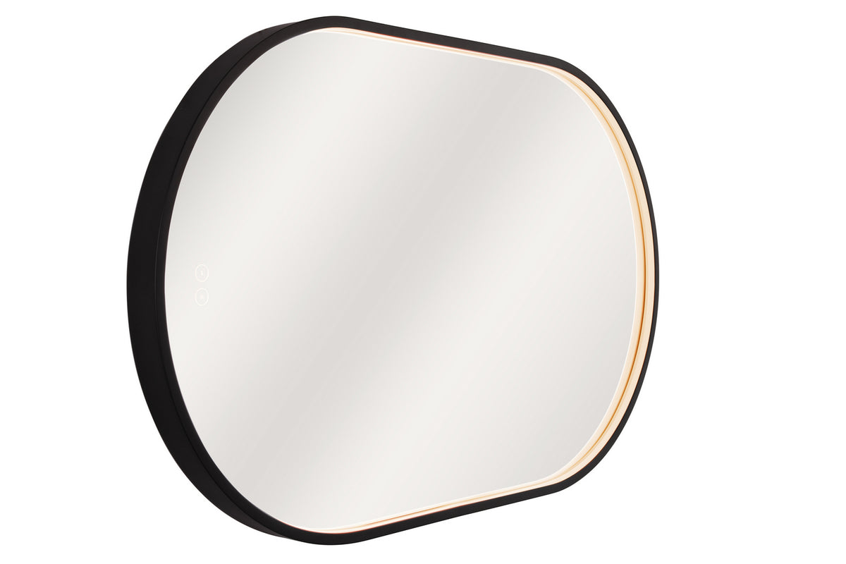 Craftmade - MIR2405OVL-FB3C - LED Mirror - Rachel - Flat Black
